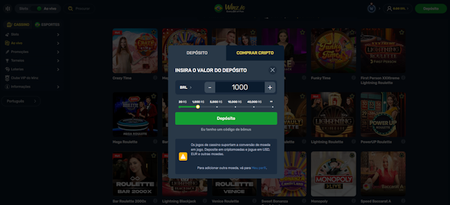 Como jogar na blaze de graça